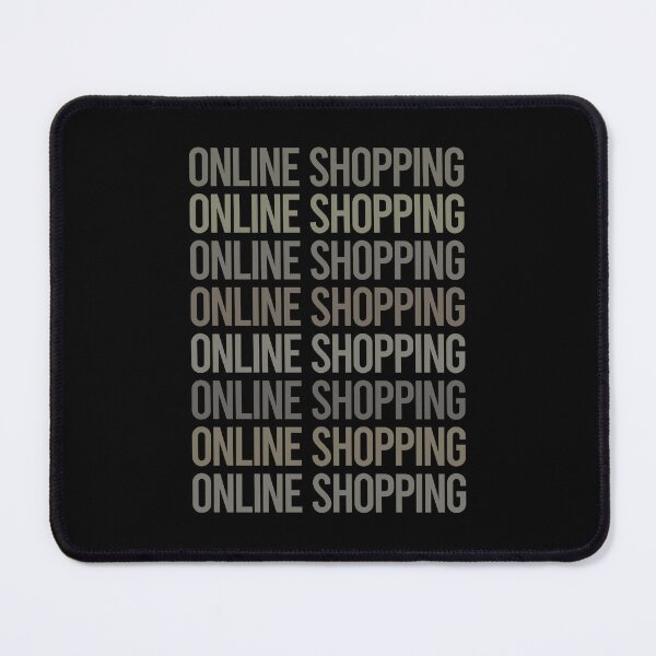 Item preview, Gray Text Art Online Shopping Shopper designed and sold by TarynBrown3126.