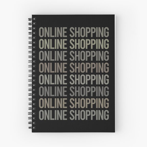 Item preview, Gray Text Art Online Shopping Shopper designed and sold by TarynBrown3126.