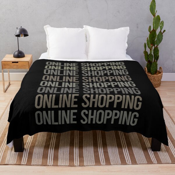 Item preview, Gray Text Art Online Shopping Shopper designed and sold by TarynBrown3126.