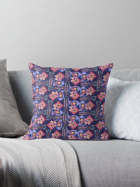 Item preview, geometry  abstraction doodles  zigzags lines  flowers designed and sold by vladislava antsiferova.