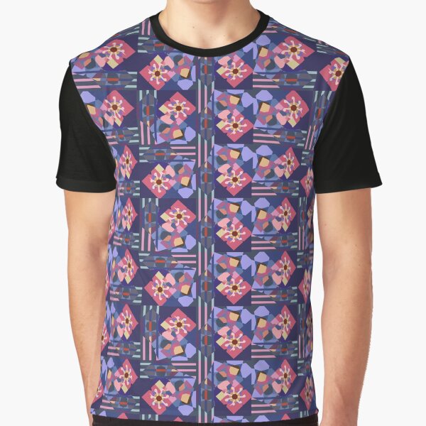 Item preview, geometry  abstraction doodles  zigzags lines  flowers designed and sold by vladislava antsiferova.