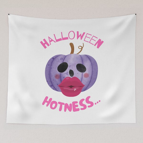 Item preview, Halloween Hotness - Funny Halloween Pumpkin Head designed and sold by CosmicStory.