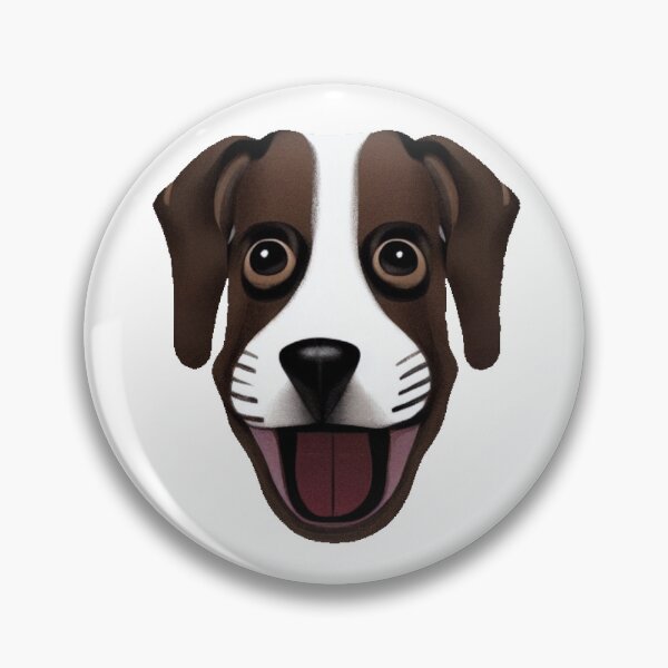 Item preview, Puppy dog head of digital joy designed and sold by ODINDISA.