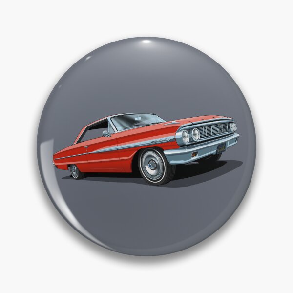 Item preview, 1964 Ford Galaxie 500 in rangoon red designed and sold by candc-retro.
