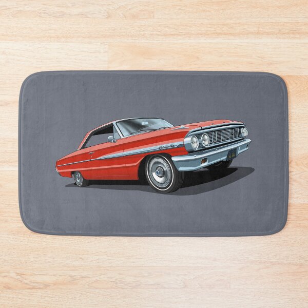 Item preview, 1964 Ford Galaxie 500 in rangoon red designed and sold by candc-retro.