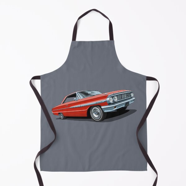 Item preview, 1964 Ford Galaxie 500 in rangoon red designed and sold by candc-retro.