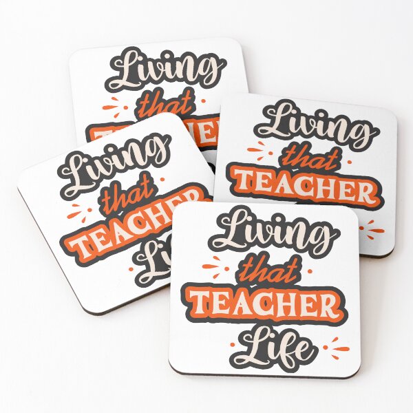 Item preview, Living That Teacher Life designed and sold by Pixelish.