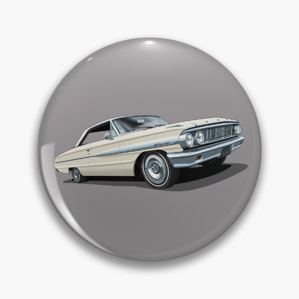 Item preview, 1964 Ford Galaxie 500 in wimbledon white designed and sold by candc-retro.
