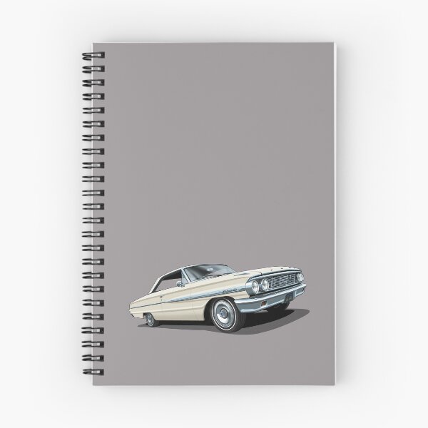 Item preview, 1964 Ford Galaxie 500 in wimbledon white designed and sold by candc-retro.