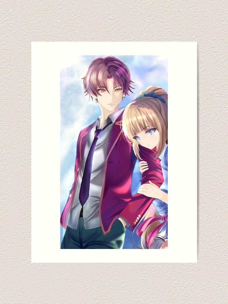 Anime Hoodie Classroom Of The Elite - Ayanokouji Kiyotaka Print, 35% Baumwolle 65% Polyester