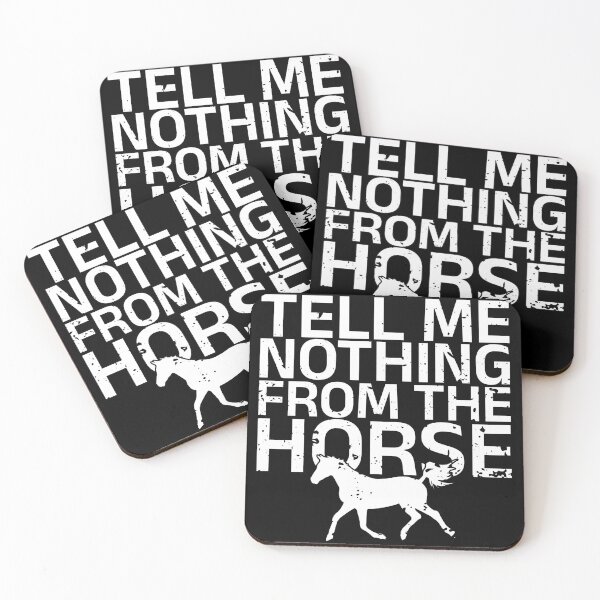Item preview, Tell Me Nothing From The Horse Denglish designed and sold by max-it-out.