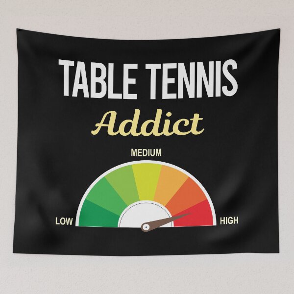 Item preview, Addict Table Tennis Ping Pong designed and sold by PriscillaHerna.