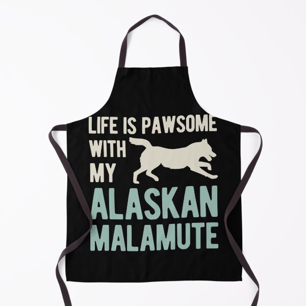 Item preview, Funny Alaskan Malamute Dog designed and sold by artworkbyrihen.