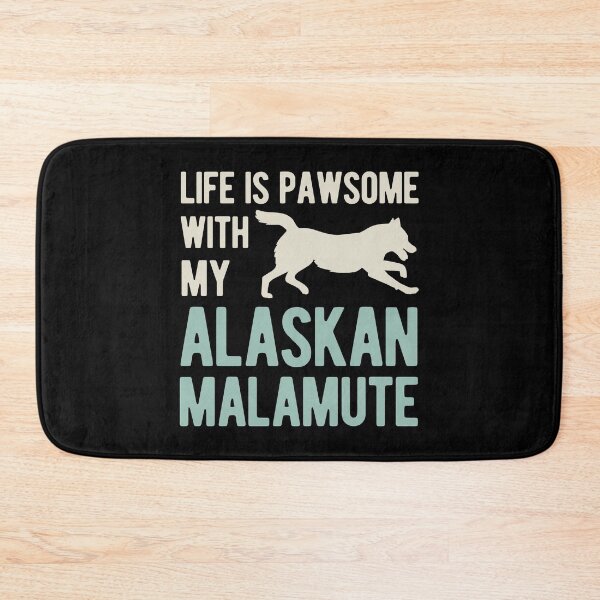 Item preview, Funny Alaskan Malamute Dog designed and sold by artworkbyrihen.