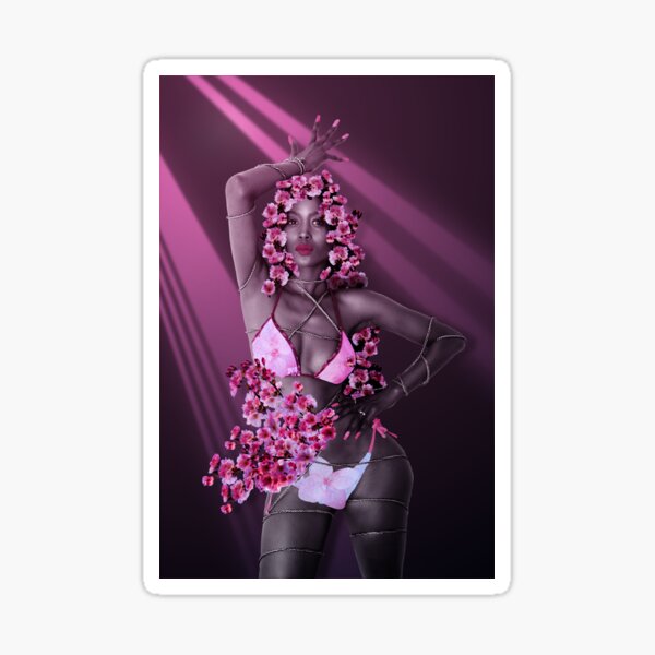 Cherry Blossoms in Bloom Sticker