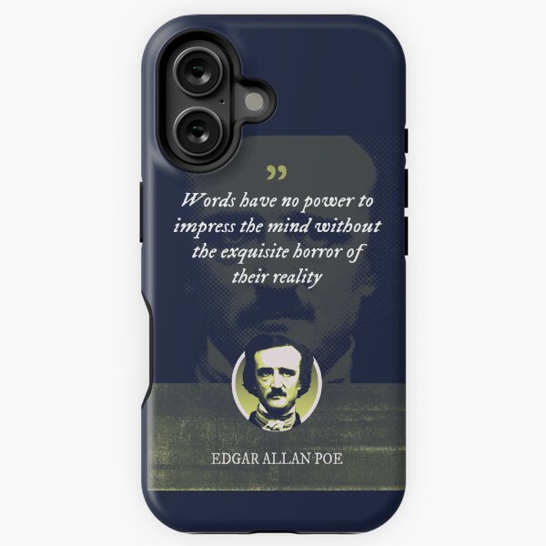 Item preview, Edgar Allan Poe - Words have no power to impress the mind without the exquisite horror of their reality designed and sold by Syahrasi.