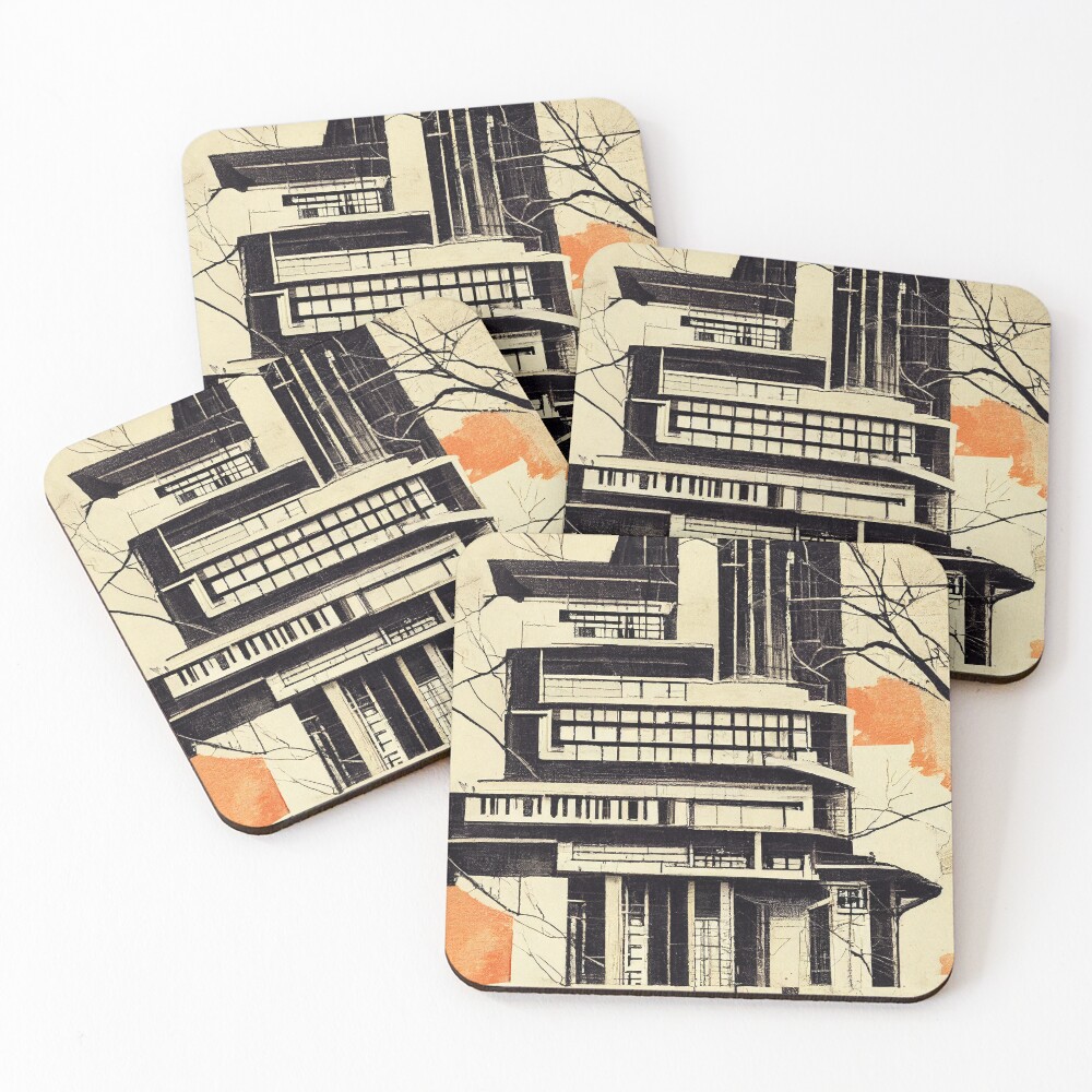 Item preview, Coasters (Set of 4) designed and sold by apprenticebk.