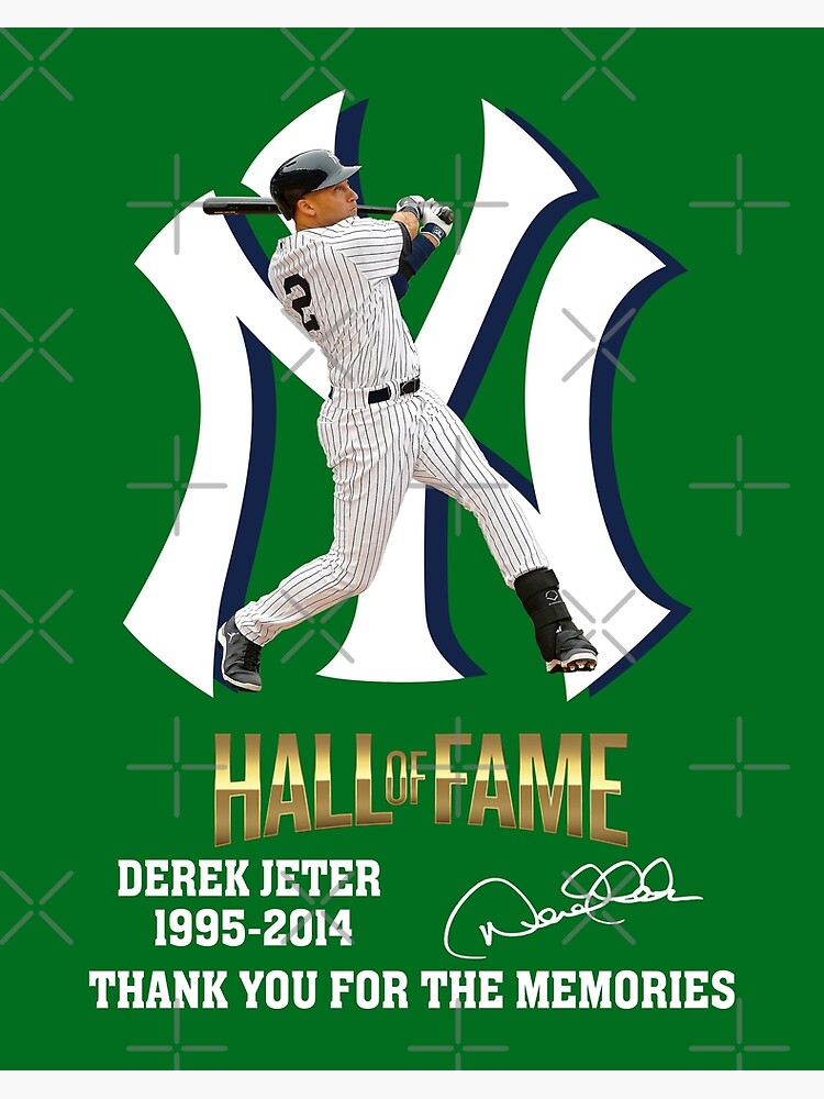 02 Hall Of Fame Derek Jeter 1995-2014 Thank You For The Memories Shirt