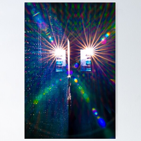 Item preview, Double Window View Reflected in a Mirror with Sunbeam and Lens Flare designed and sold by Mats Silvan.