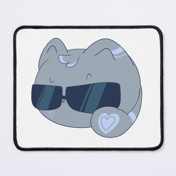 Item preview, Funny cat face with funky glasses designed and sold by DarkWedge.