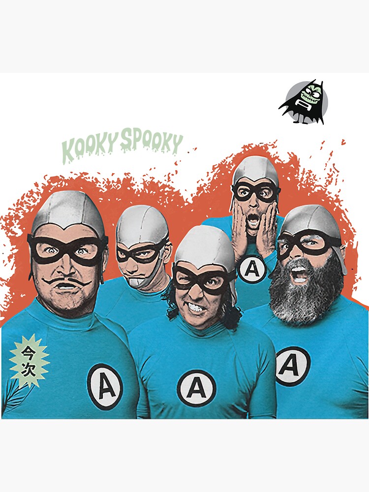 Aquabats Merch Kooky Spooky Shirt Magnet for Sale by alicetrinajx