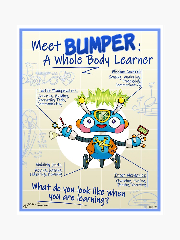 bumper-a-whole-body-learner-sticker-for-sale-by-autismlevelup