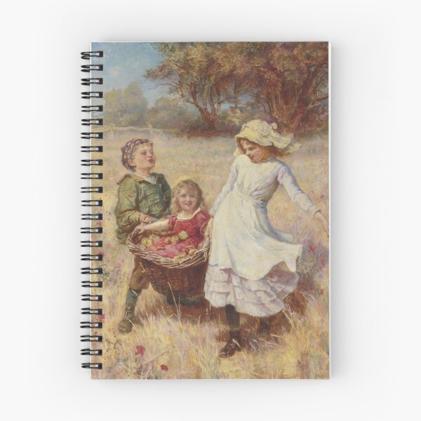 Item preview, The apple pickers - Frederick Morgan   designed and sold by Vintage Designs +.