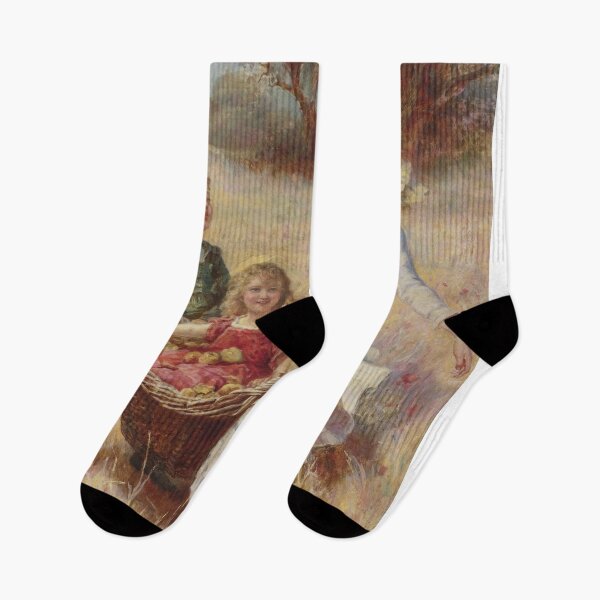 Item preview, The apple pickers - Frederick Morgan   designed and sold by Vintage Designs +.
