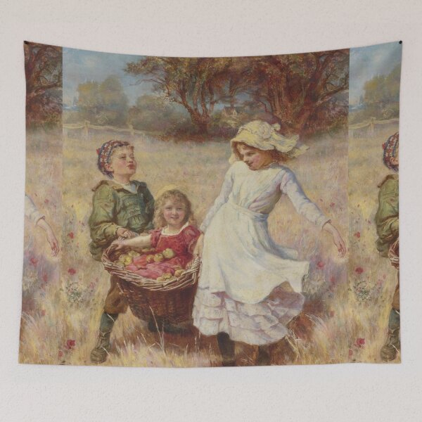 Item preview, The apple pickers - Frederick Morgan designed and sold by Vintage Designs +.