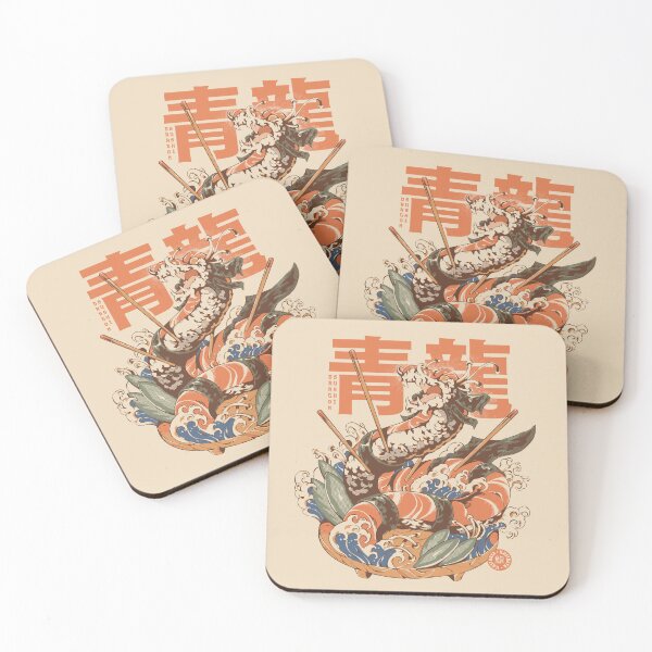Item preview, Dragon Sushi designed and sold by Ilustrata®.