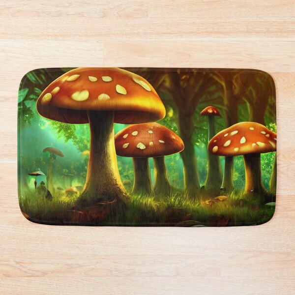 Item preview, Mushroom Forest Faience, Ai Generated Art  designed and sold by ACC .