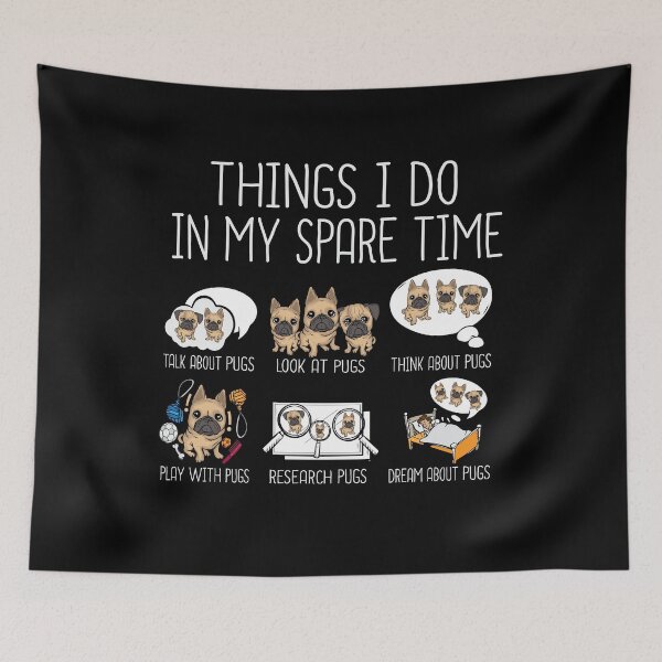 Item preview, Funny Pug Lover Gift Women Dog Owner Men Pug designed and sold by DSWShirts.