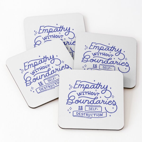 Item preview, Empathy without boundaries is self-destruction by Tobe Fonseca designed and sold by Tobe Fonseca®.