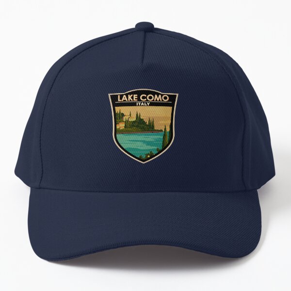 Item preview, Lake Como Italy Travel Badge designed and sold by KrisSidDesigns.