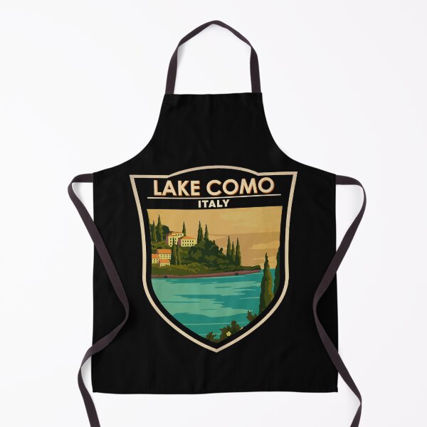 Item preview, Lake Como Italy Travel Badge designed and sold by KrisSidDesigns.