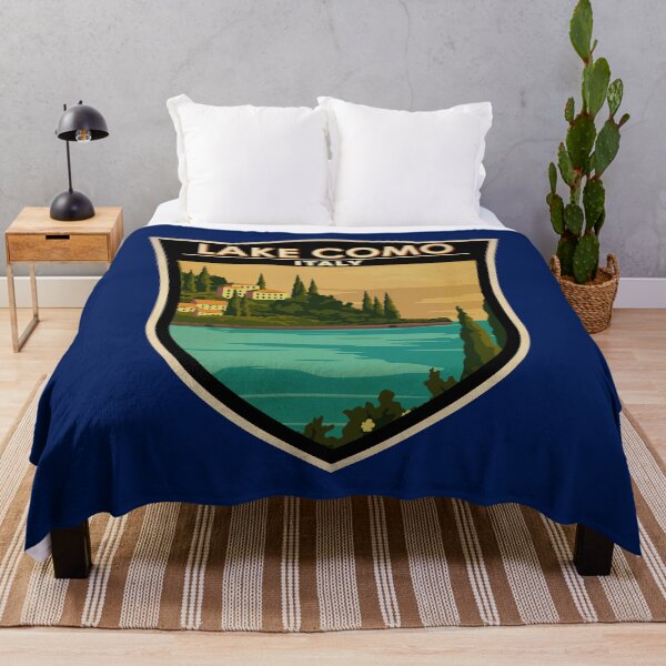 Item preview, Lake Como Italy Travel Badge designed and sold by KrisSidDesigns.