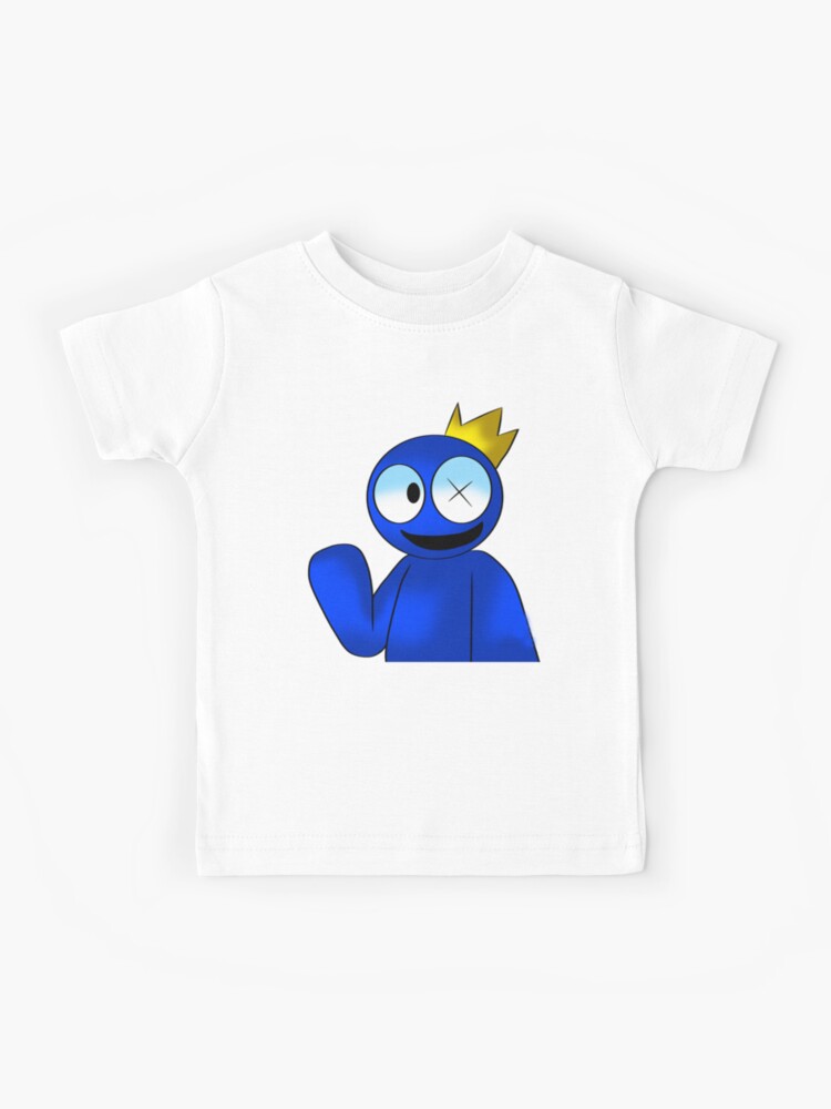 Kids Rainbow Friends Shirt Blue Yellow