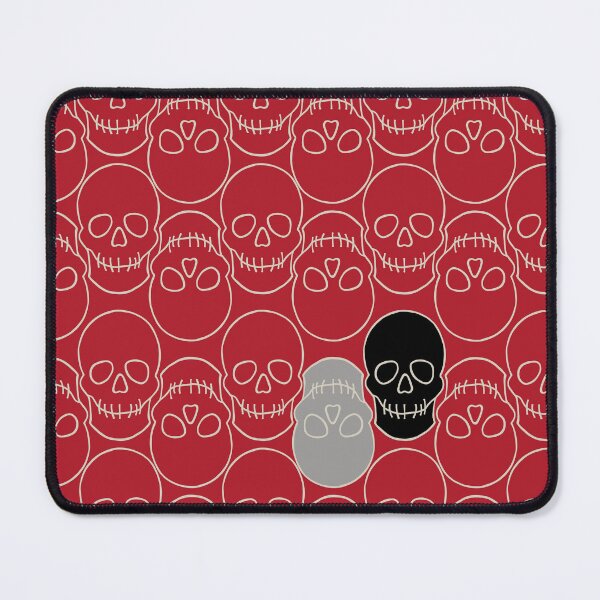 Item preview, Simply Spooky Collection - Skulls - Blood Red and Bone White designed and sold by LAEC-Shop.
