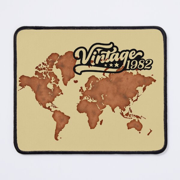 Item preview, Vintage Map World In 1982 designed and sold by ArtOfStars.