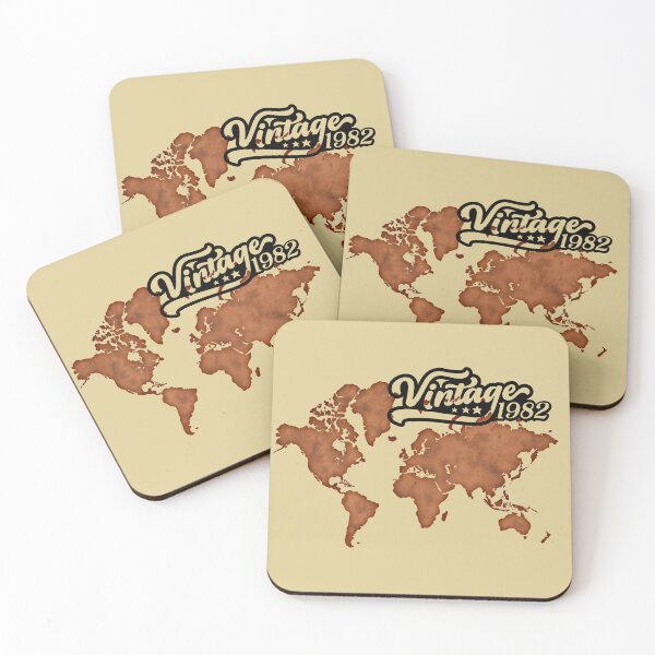 Item preview, Vintage Map World In 1982 designed and sold by ArtOfStars.