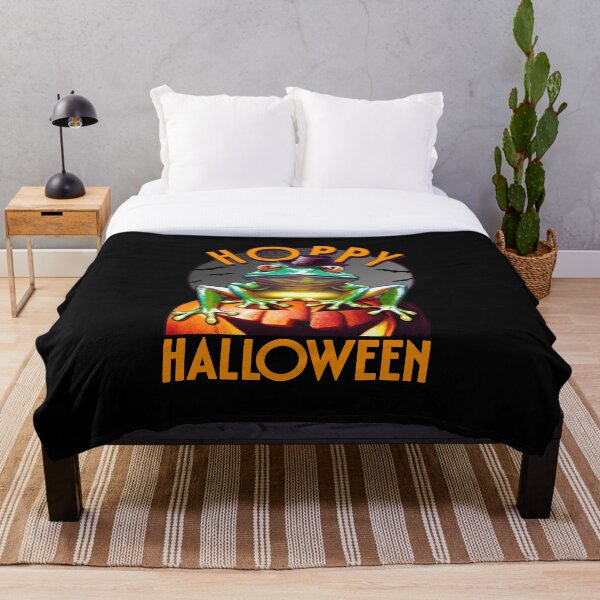 Item preview, Hoppy Halloween - Frog on a Pumpkin designed and sold by moorzyart.