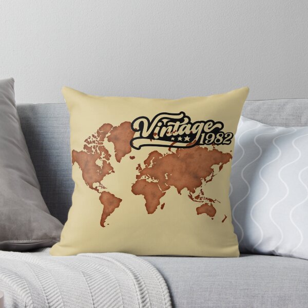 Item preview, Vintage Map World In 1982 designed and sold by ArtOfStars.