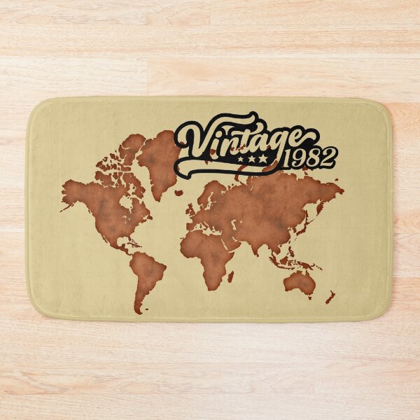 Item preview, Vintage Map World In 1982 designed and sold by ArtOfStars.
