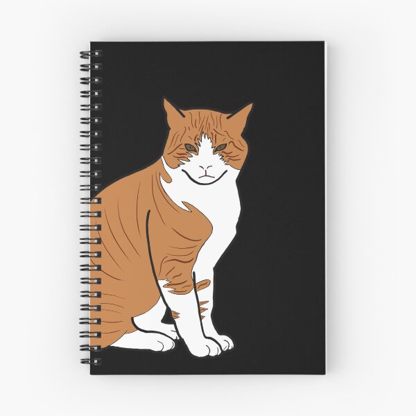 Item preview, cute angry ginger cat looking at you, yellow, brown and white, plain colors designed and sold by xiape.