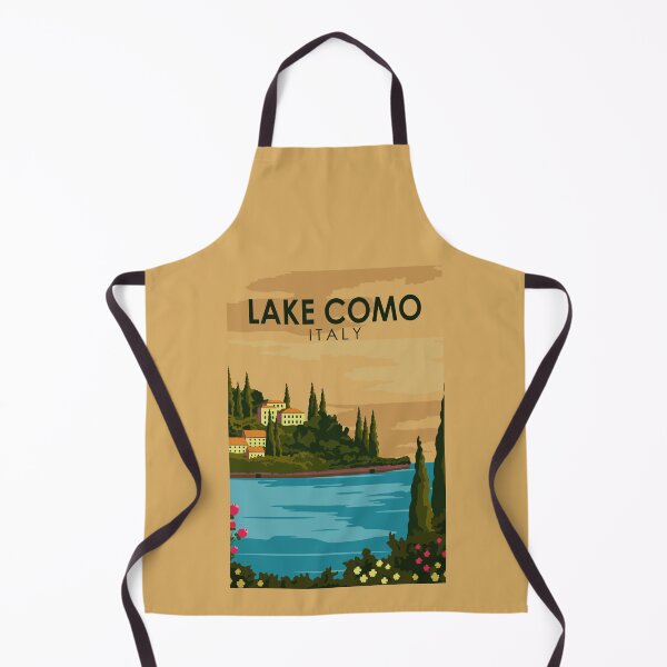 Item preview, Lake Como Italy Vintage designed and sold by KrisSidDesigns.