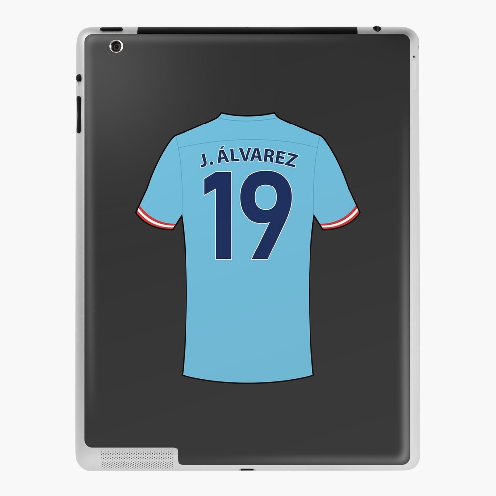 Julian Alvarez football jersey with number 19 Poster for Sale by  Justtrendytees