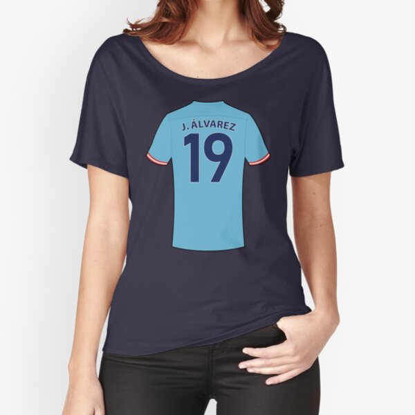 Julian Alvarez football jersey with number 19 Poster for Sale by  Justtrendytees