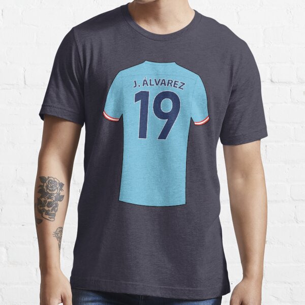 Julian Alvarez football jersey with number 19 Poster for Sale by  Justtrendytees