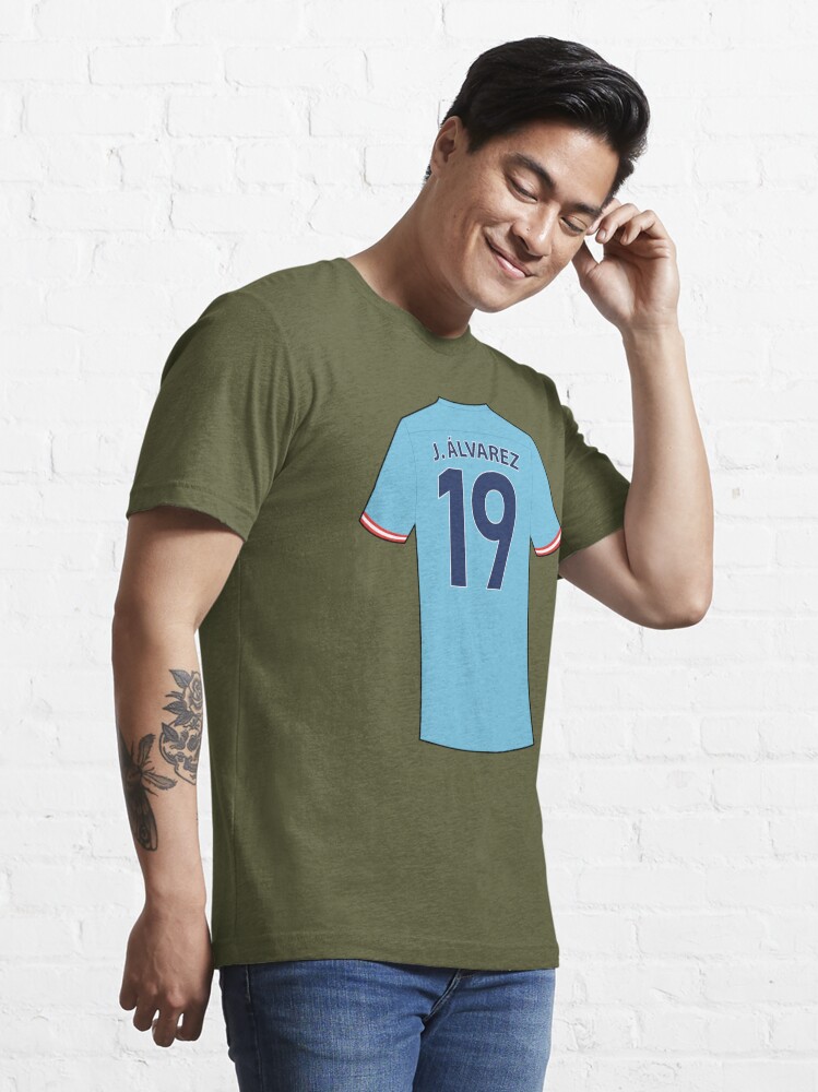 Julian Alvarez football jersey with number 19 Poster for Sale by  Justtrendytees