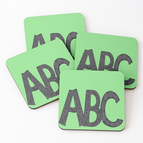 Item preview, Grey ABC designed and sold by KazM.